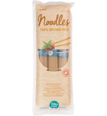 Noedels bruine rijst bio 250 Gram