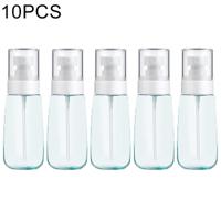 10 stuks Portable hervulbare plastic Fine mist parfum spray fles transparante lege spray sproeier fles 60ml (blauw) - thumbnail