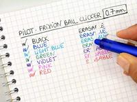Pilot FriXion Ball gelroller zwart medium 0,7 mm - thumbnail