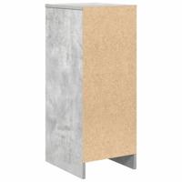 Dressoir 29,5x34x76 cm bewerkt hout betongrijs - thumbnail
