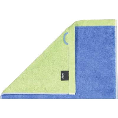 Cawö Cawo Lifestyle Splash Doubleface 7071 Handdoek 50x100 capri/pistazie