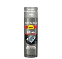 Rust-Oleum zinkspray - Hard Hat Zinc - glanzend - mat, metallic - 0.5l - spuitbus - thumbnail