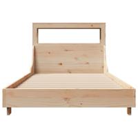 Bedframe zonder matras massief grenenhout 140x200 cm - thumbnail
