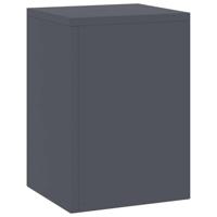 VidaXL Plantenstandaard 2 pcs antraciet 24 x 24 x 35 cm staal - thumbnail