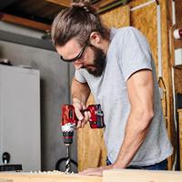 Einhell TE-TK 18 Li Kit 18 V/1.5 Ah/3.0 Ah (Accu Boor-/Schroefmachine/Accu Haakse slijper) - 2 accu&apos;s - thumbnail
