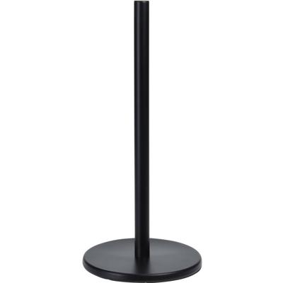 Keukenrolhouder 15x32cm zwart RVS