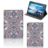 Lenovo Tablet M10 Leuk Tablet hoesje Flower Tiles - thumbnail