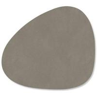 LIND DNA - Glass Mat Curve - Onderzetter 10cm Nupo Flint Grey - thumbnail