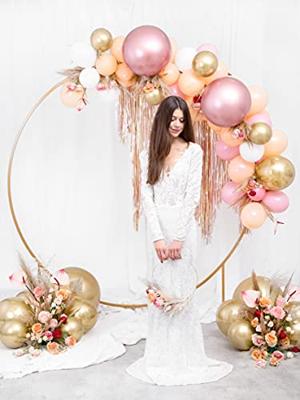 Glossy Ballonnen Rosé Goud (50st)