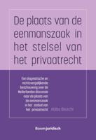 De plaats van de eenmanszaak in het stelsel van het privaatrecht (Paperback) - thumbnail
