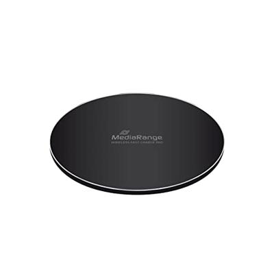 MediaRange MRMA118 oplader voor mobiele apparatuur Smartphone Zwart USB Draadloos opladen Snel oplad MediaRange MRMA118 oplader voor mobiele apparatuur Smartphone Zwart USB Draadloos opladen Snel oplad