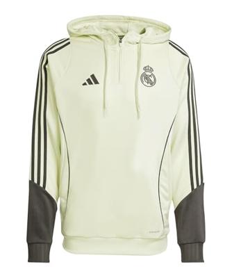 adidas Real Madrid Track Hoodie 2025-2026 Lichtgroen Grijs