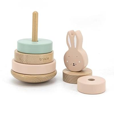 Houten stapeltoren - TRIXIE rozen