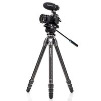 Benro Tortoise Carbon Statief met S4PRO videokop 34C leveling base - thumbnail