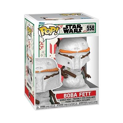 Star Wars Funko Pop Vinyl: Boba Fett Snowman