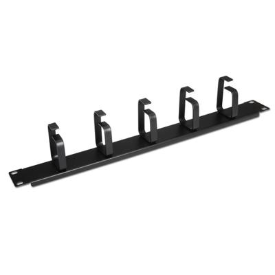 Aisens A141 – 0309 Metal – Kabel-organizer met 5 ringen (19, 1U) zwart