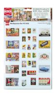 Busch 6002 H0 reclameposters uit de jaren 50 (Duitstalig) Bouwpakket - thumbnail
