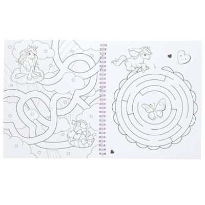 Ylvi Kleurboek Met Eenhoorn Pailletten Ylvi Kleurboek Met Eenhoorn Pailletten