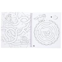 Ylvi Kleurboek Met Eenhoorn Pailletten - thumbnail