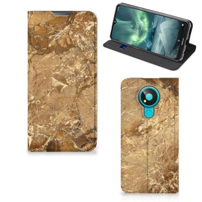 Nokia 3.4 | Standcase | Marmer Creme