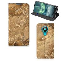 Nokia 3.4 | Standcase | Marmer Creme - thumbnail