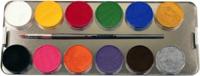 Eulenspiegel Schmink, diverse kleuren, 24 kleur/ 1 set - thumbnail