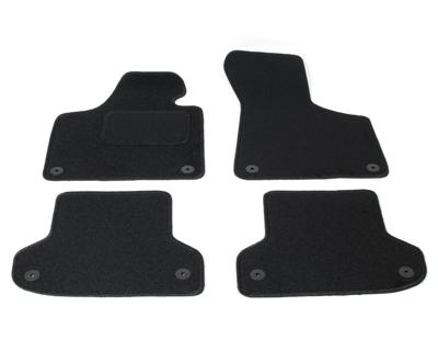 Automatten op maat - zwart stof - Audi A3 8P 2003-2012