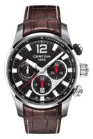 Horlogeband Certina C008427A / C600015233 / C0084271605700A Leder Bruin 22mm - thumbnail