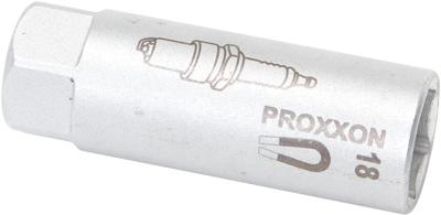 PROXXON bougie-dopsleutel 1/2" end plug insert with magnets 18 mm proxxo PROXXON bougie-dopsleutel 1/2" end plug insert with magnets 18 mm proxxo