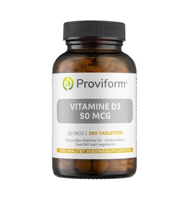 Proviform vitamine D3 50mcg Tabletten Proviform vitamine D3 50mcg Tabletten