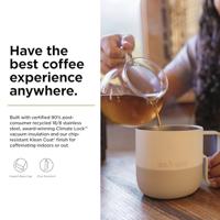 Klean Kanteen Rise 399ml/14oz + Flip Deksel Thermosfles Tofu 399ml - thumbnail