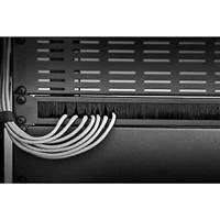 Renkforce RF-3429140 19 inch Afdekking met borstels voor patchkast 1 HE Zwart - thumbnail