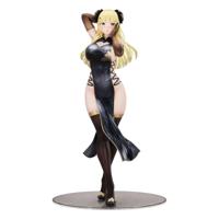 Original Character Statue 1/7 China Girl Black Ver. Illustrated by Oekakizuki 20 cm - thumbnail