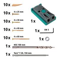 Wolfcraft 4642100 4642100 Boorsjabloon 1 stuk(s) - thumbnail