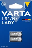 Varta ALKALINE Spec..LR1/N/Lady Bli2 N batterij (lady) Alkaline 850 mAh 1.5 V 2 stuk(s) - thumbnail