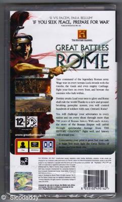 The History Channel: Great Battles of Rome