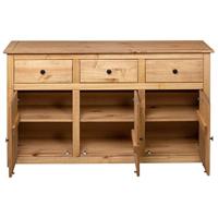 Dressoir Panama Range 135x40x80 cm massief grenenhout - thumbnail