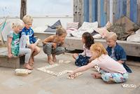 BS Toys mega houten domino spel, 28dlg,. - thumbnail