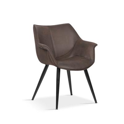 Stoel Bodil Bruin - Set van 2