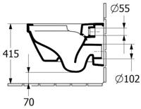 Villeroy & Boch Architectura pack wandcloset - directflush softclose en quickrelease wit 4694hr01 - thumbnail
