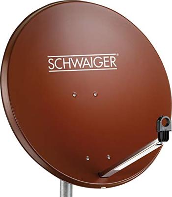 Schwaiger SPI996.2 Satellietschotel 80 cm Reflectormateriaal: Staal Steenrood - thumbnail