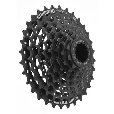 Shimano cassette cs-hg31 8-speed. 11-32 zwart Shimano cassette cs-hg31 8-speed. 11-32 zwart