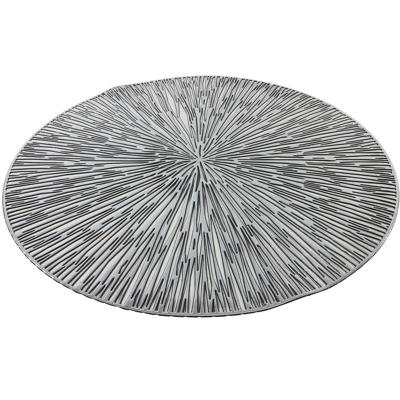 Basic Ronde placemat 38 cm zilver