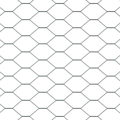 VidaXL Hexagon hek groen 1,4 x 100 m pvc