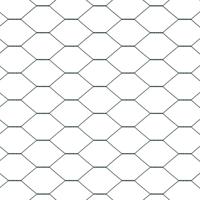 VidaXL Hexagon hek groen 1,4 x 100 m pvc - thumbnail
