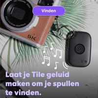 Tile by Life360 Pro (2024) – Krachtige Bluetooth-tracker, sleutelfinder en itemfinder voor sleutels, tassen en meer. Zowel iOS- als Android-compatibel. Telefoonfinder. 4-pack (zwart/wit) - thumbnail