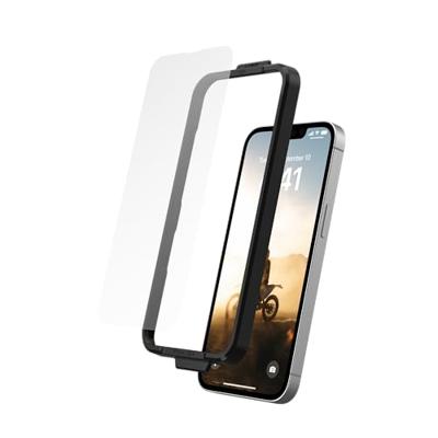 URBAN ARMOR GEAR Gehard glazen screen protector Apple iPhone 16e (Dubbel gehard glas, Anti-vingerafdruk, Incl. montagekit, Ultra helder)