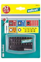 Wolfcraft Bit-box | Sleuf/kruiskop | PH/PZ | TORX® | Inbus | 32-delig | 1 set - 2975000 - thumbnail