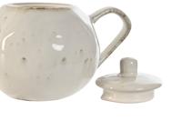 Theepot Home ESPRIT Wit Keramiek 850 ml - thumbnail