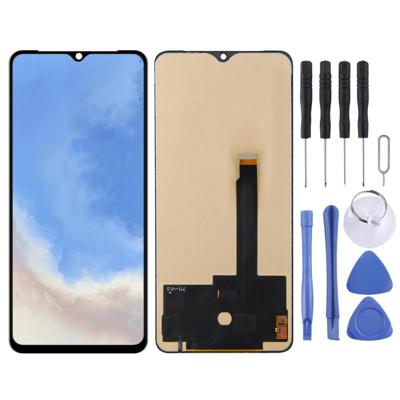 TFT Material LCD Screen and Digitizer Full Assembly for OnePlus 7T HD1901 HD1903 HD1900 (Black)